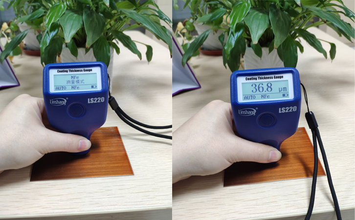 高精度涂層測(cè)厚儀實(shí)測(cè)