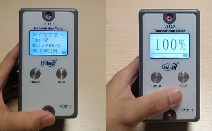 LS110透光率測試儀自校準(zhǔn)