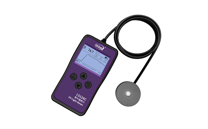 紫外線強(qiáng)度檢測儀曲線顯示